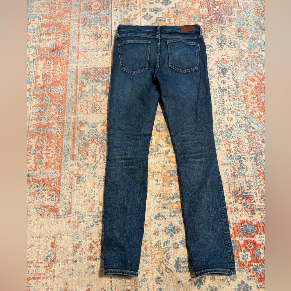 Jcrew 250 stretch straight leg dark denim jeans - Picture 8 of 8
